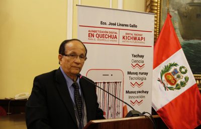 Digital Alphabetization in Quechua is supported by our institution