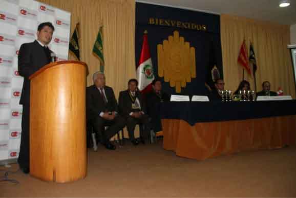 Training for professors and students of mining at the San Carlos University (UPSC) of Puno