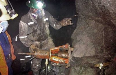 Mining Training in Anchor Bolts for Underground Activities