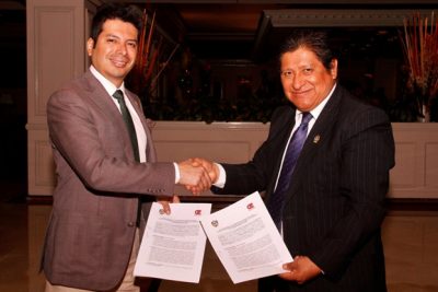 Signing Framework Agreement with UNSCH for Mining Education