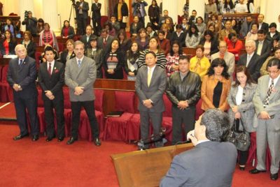 Congress of the Republic hosts event 'Acción de Gracias por el Perú'