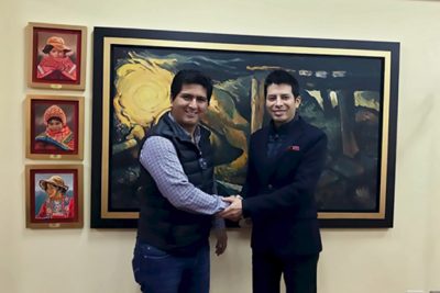 Visit of the superintendent of Risk Prevention in mining