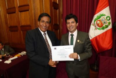 Working group with the UNSCH organized by our institution