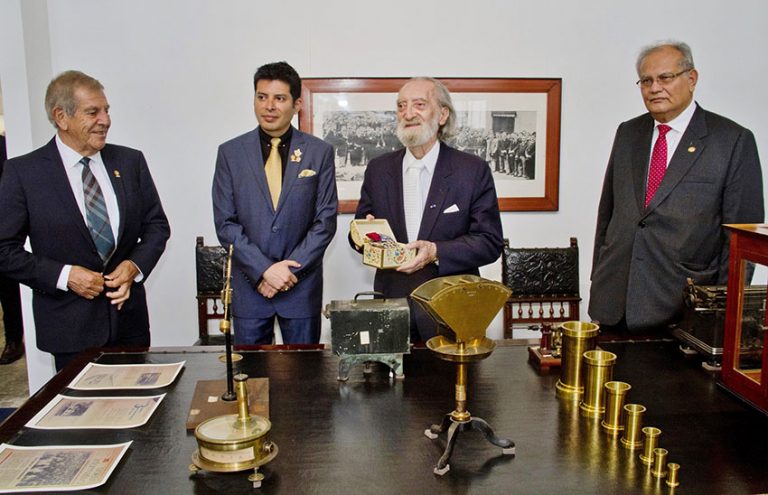 Ambassador Edgardo de Habich visited the Eduardo de Habich Museum