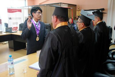 OHSE Program student presented thesis with outstanding performance