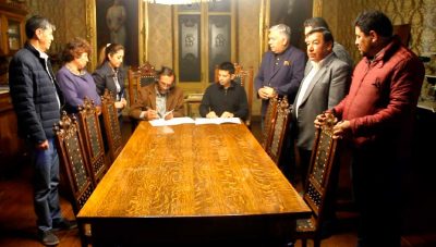 Universidad Técnica de Oruro enters into an agreement with our institution