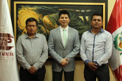 District mayor of Madre de Dios meets with president of the institution