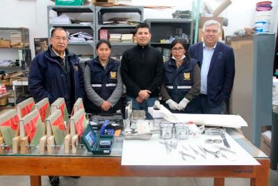 Historical Mining Archive of Bolivia was visited by The Chamber of Mining of Peru