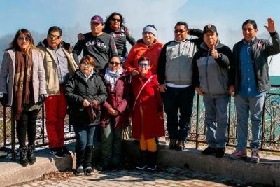 Delegation of the Chamber of Mines of Peru visiting Niagara Falls