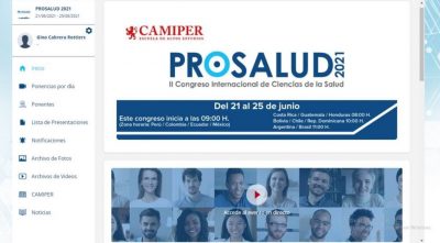 More than 300 professionals will attend the 2nd International Congress - PROSALUD 2021